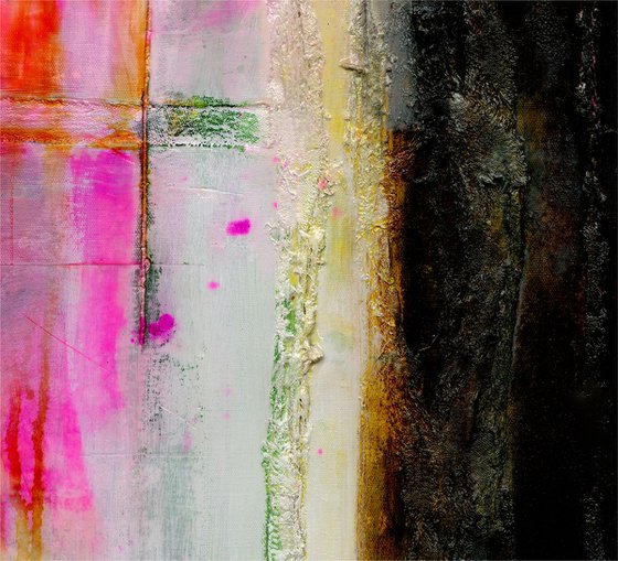 Sweet Dreams - Abstract Painting by Kathy Morton Stanion