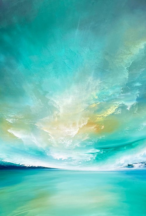 Chrysocolla Lake by Paul Kingsley Squire