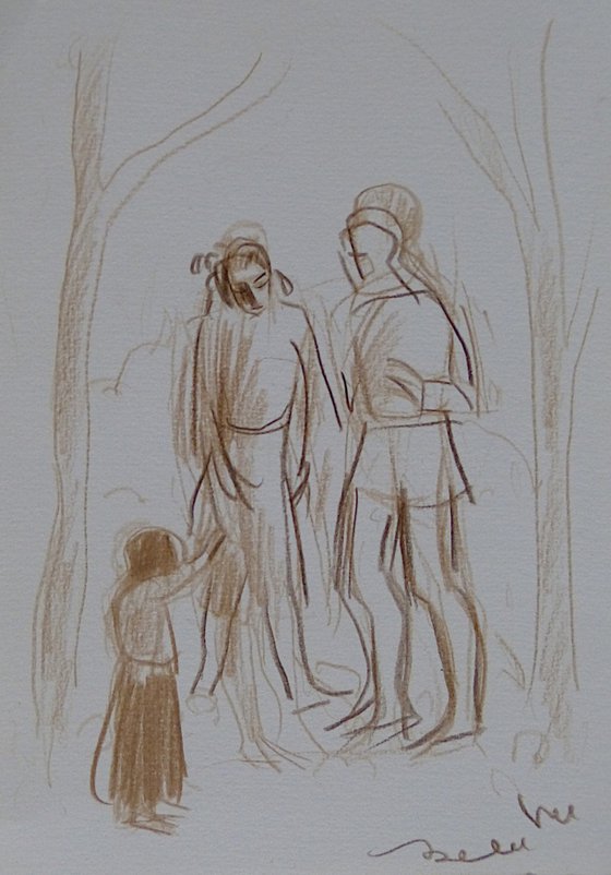 The Family on holiday