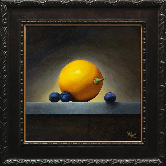 "Lemon and Blueberry"