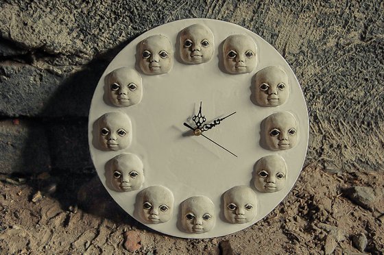 Ceramic | Sculpture | Clock