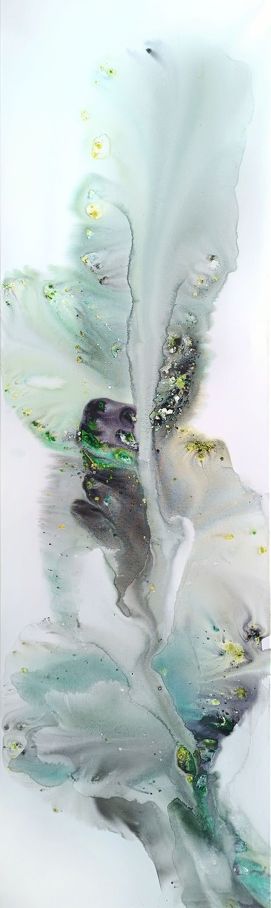 Nature 599 — Abstract Celadon Frond