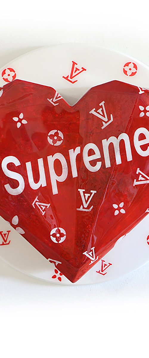 Supreme-Love - Original 3D Sculpture by Gardani Art