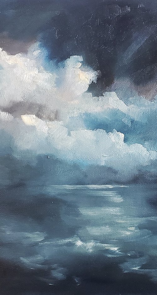 "You Are Not Alone" - Seascape - Landscape by Katrina Case