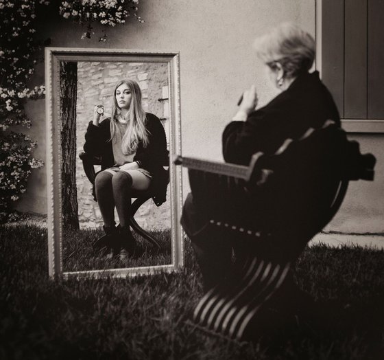 Time In The Mirror - Limited Edition of 17 (10x10 inches)