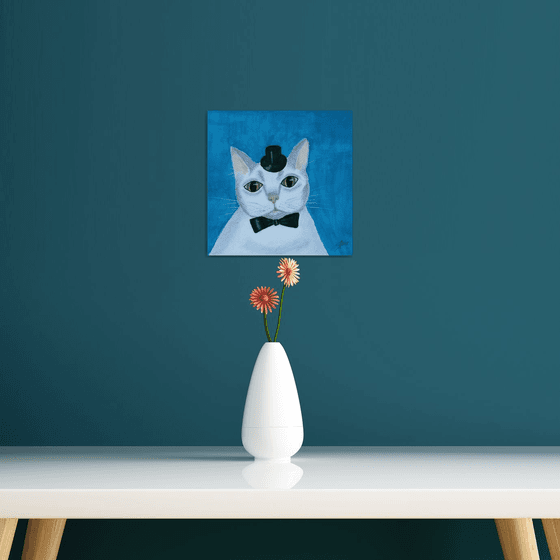 Important Cat /  Original Painting
