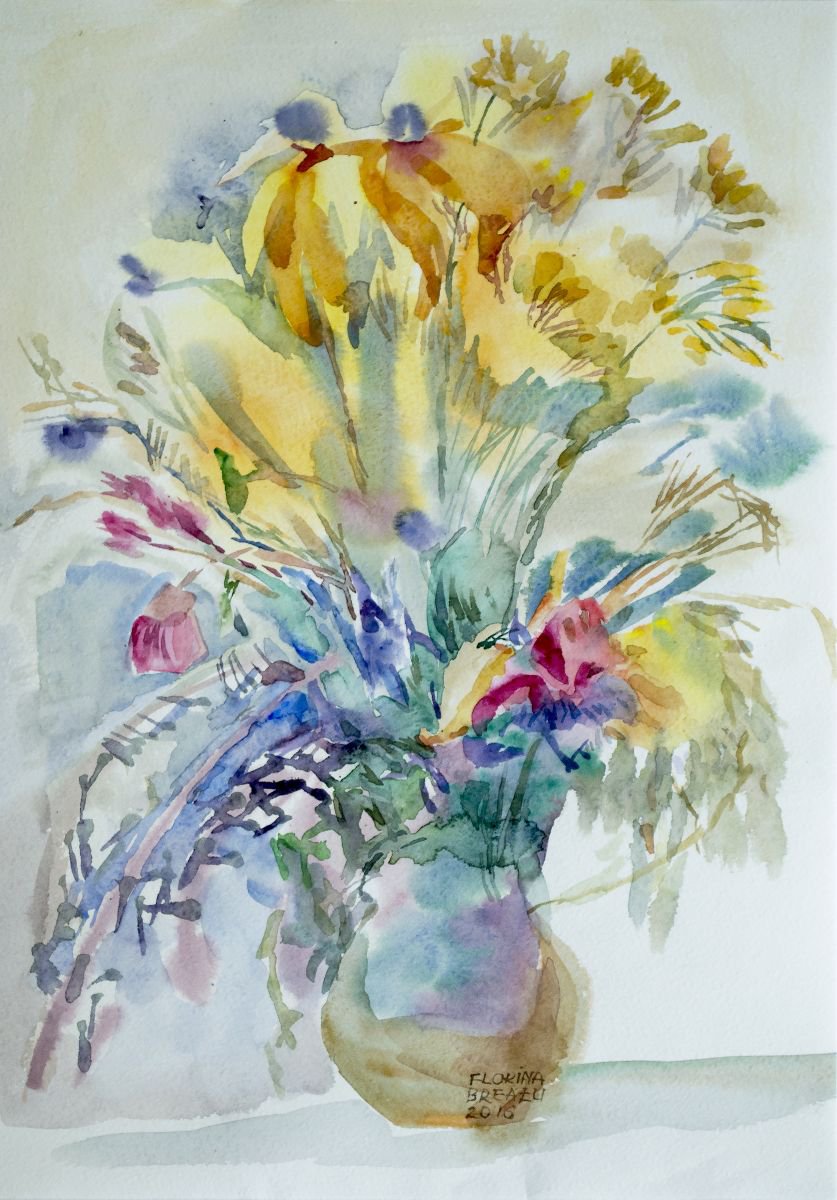 Wild Flowers II by Florina Breazu