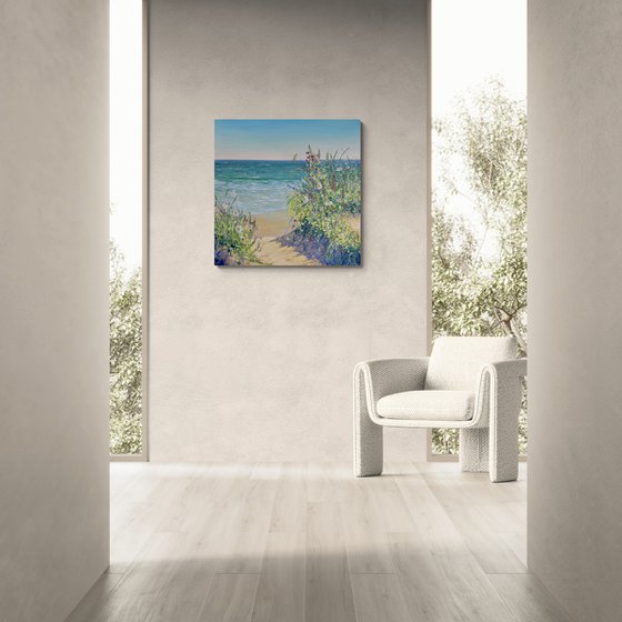 View from the dunes