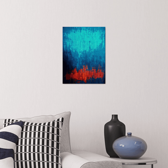 Vibrant Reds and Blues