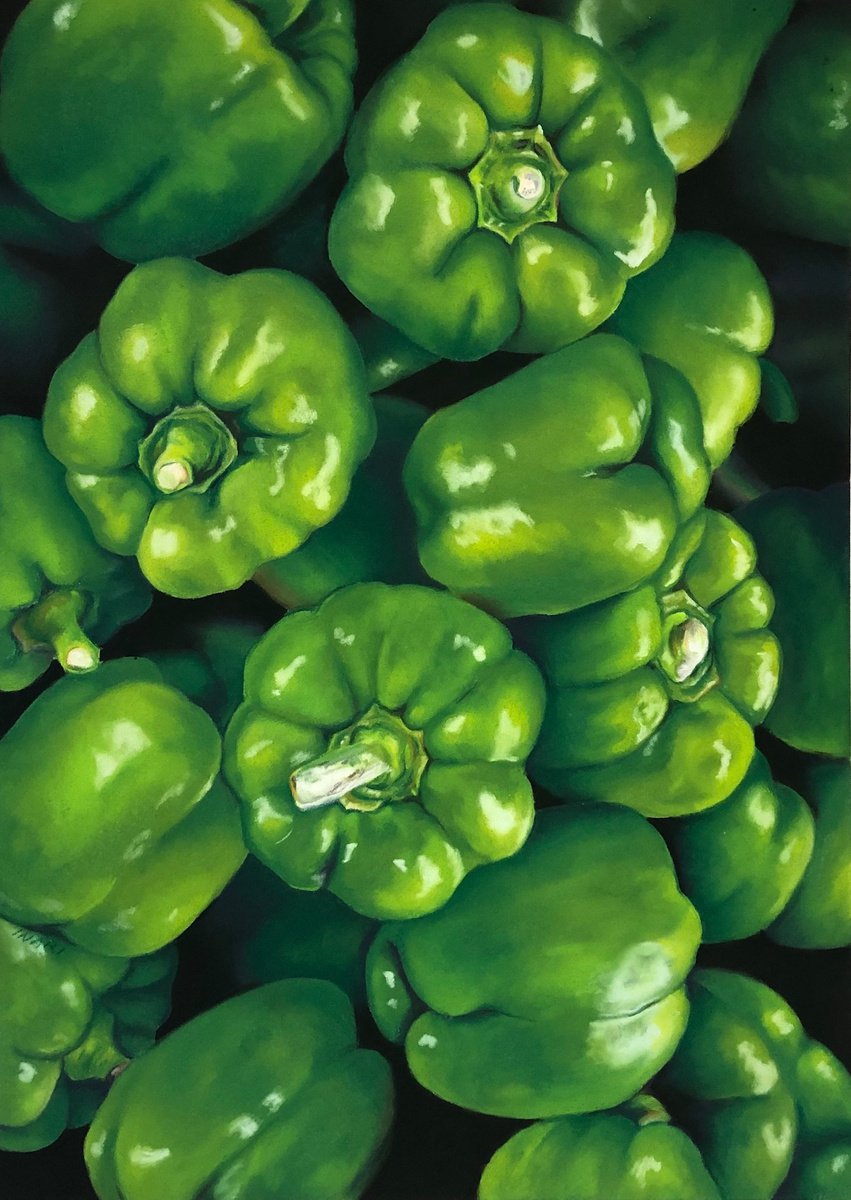 Green Peppers by Inari