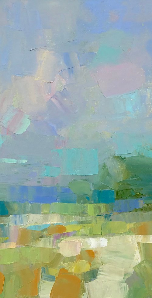 Daily Impression, Original oil painting, Handmade artwork, One of a kind by Vahe Yeremyan
