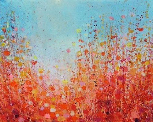 Autumn Sky, Autumn Leaves by Sandy Dooley