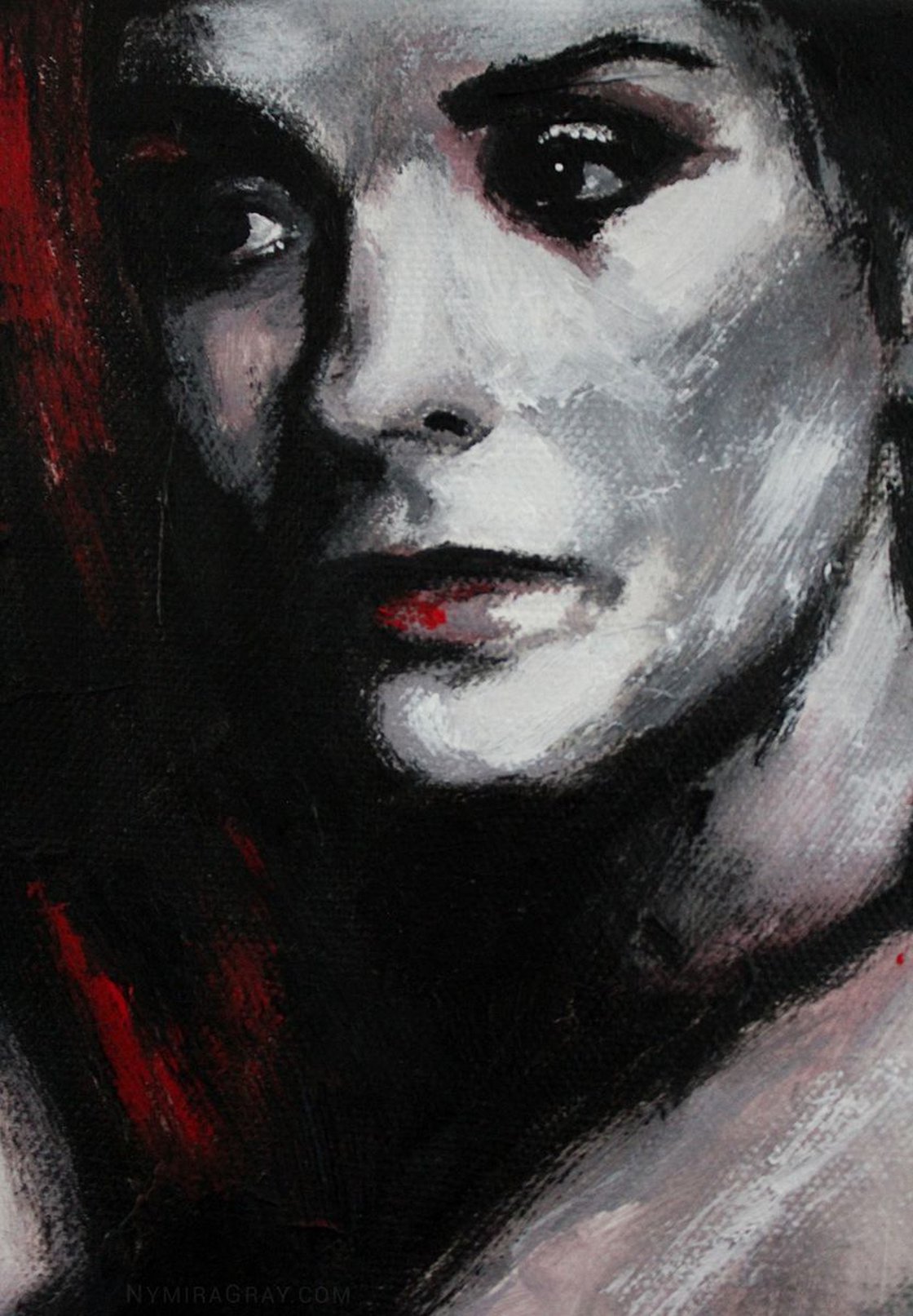 5 (FIGURE SERIES #2) Painting by Nymira Gray | Artfinder