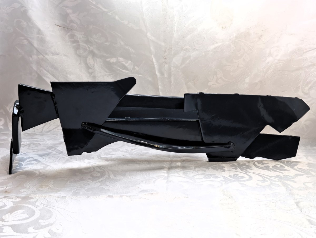 Abstract Sculpture By Neil Wood, 12 X 17", Prairie Flats, Original Artwork