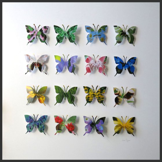 Flower Butterfly Box