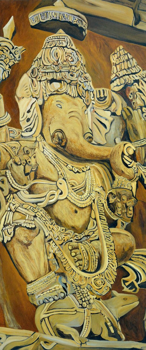Majestic Ganesha by Ajay Harit