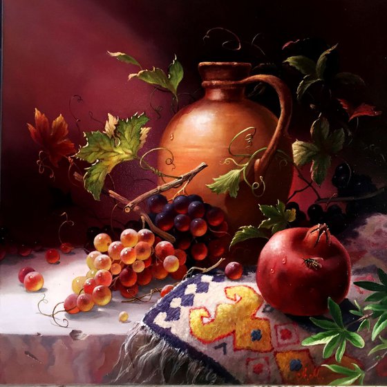 Still life with a jug