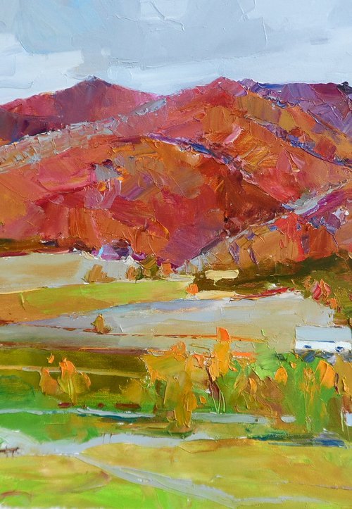 "  Autumn in the mountains  " by Yehor Dulin