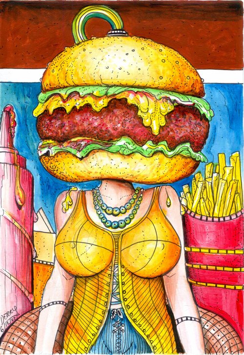 Daisy's Dirty Burger by Spencer Derry ART