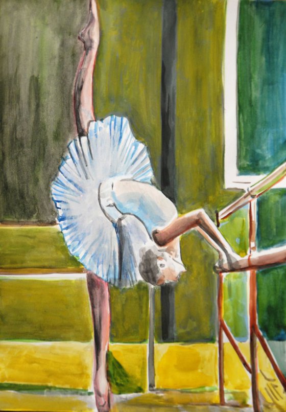 Ballerina  #28  / 42 X 29.7 cm