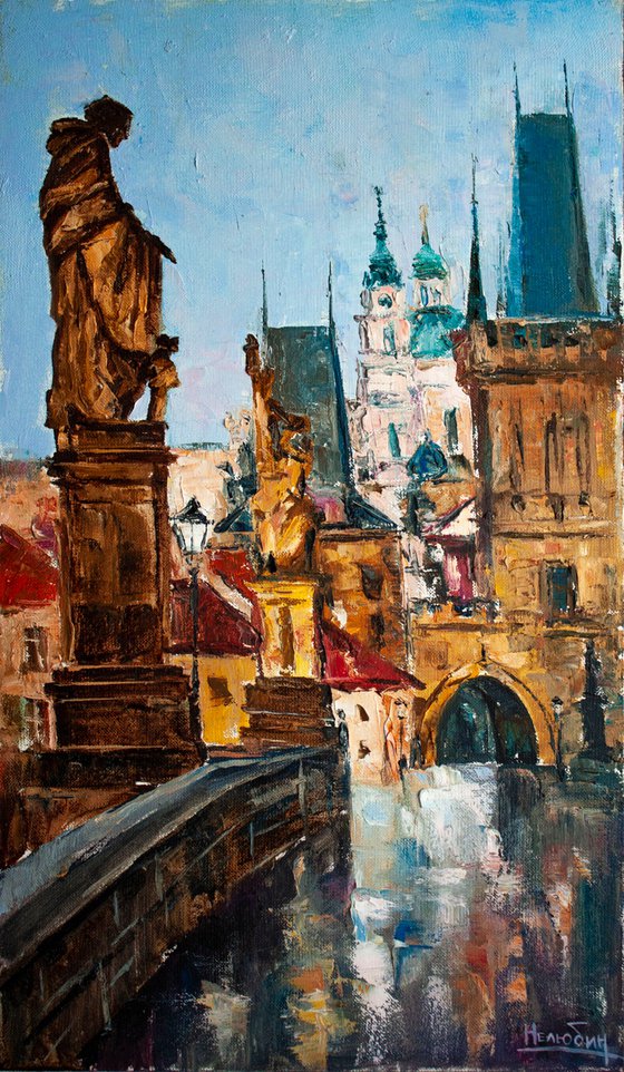 "Old town", Prague city landscape