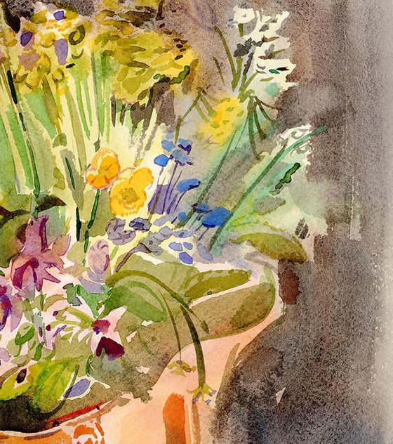 Still life with flowers