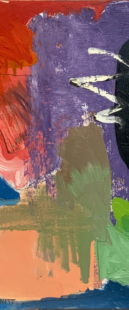 Palette Becomes a Painting I by Steven Page Prewitt