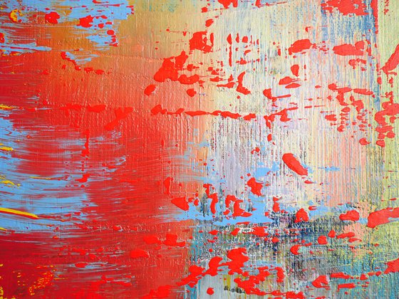 55x70 cm | 21.5″x27.5" Original abstract painting canvas oil artwork modern art