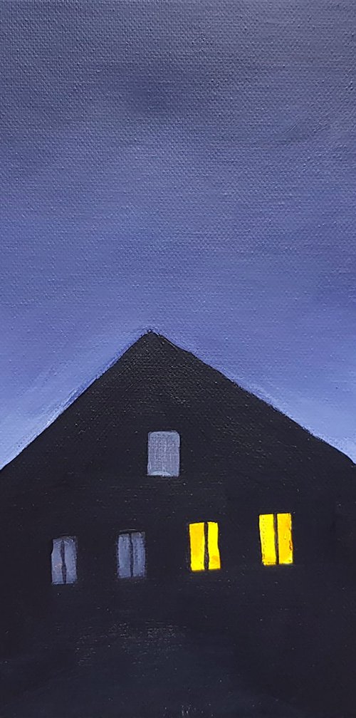 Night Windows by Daria Startseva