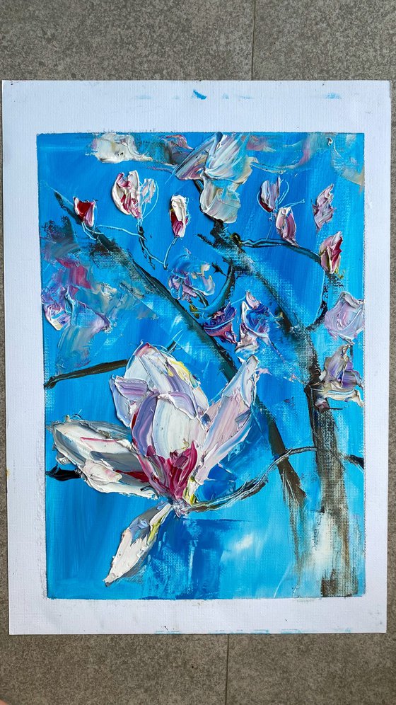Magnolia Blossom Oil Study
