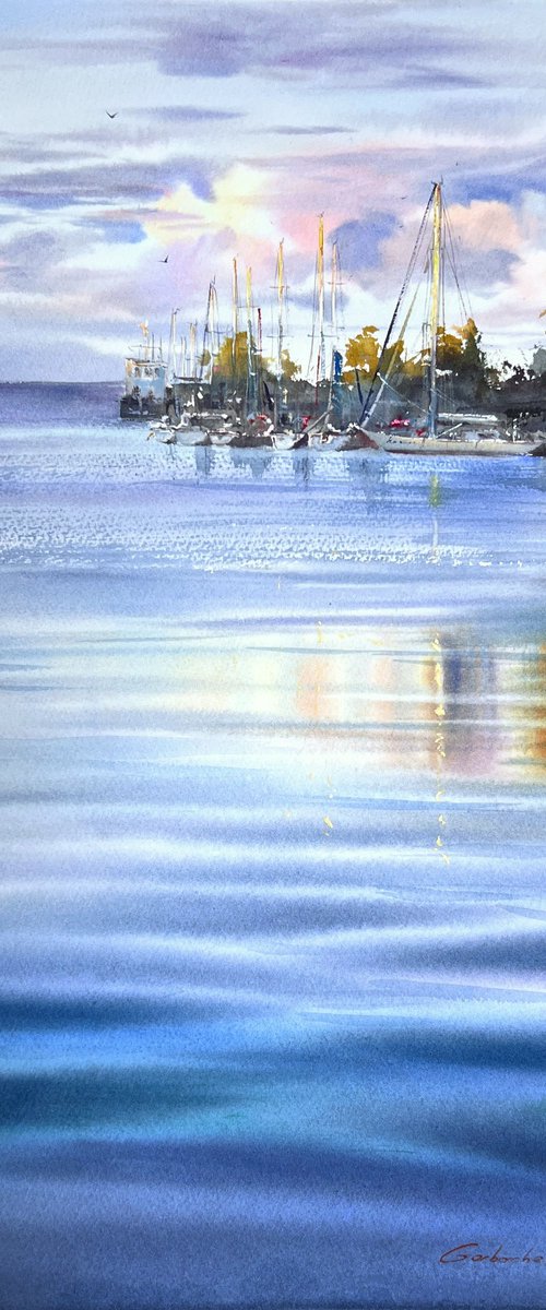 Quiet Waters of St. Petersburg by Eugenia Gorbacheva