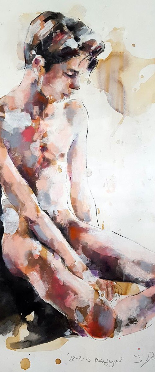 12-3-18 male figure by Thomas Donaldson