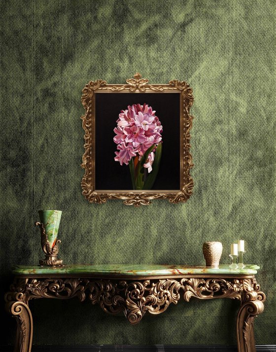 Chiaroscuro Pink Hyacinth Elegance