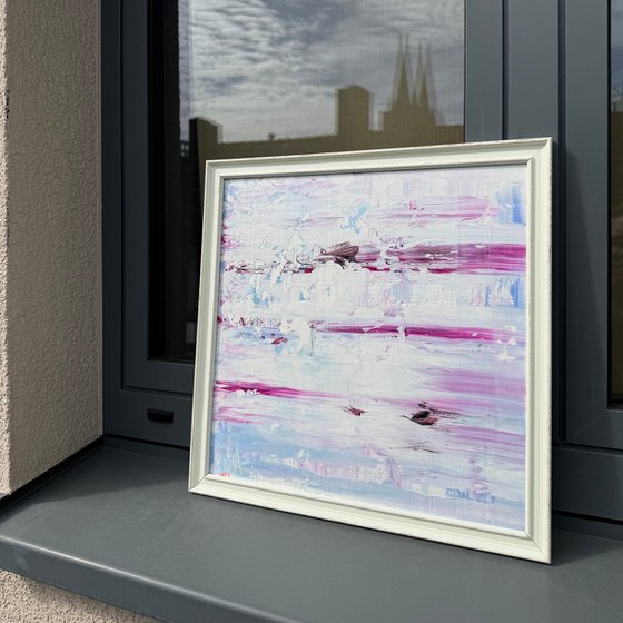 Silence between the waves. Diptych