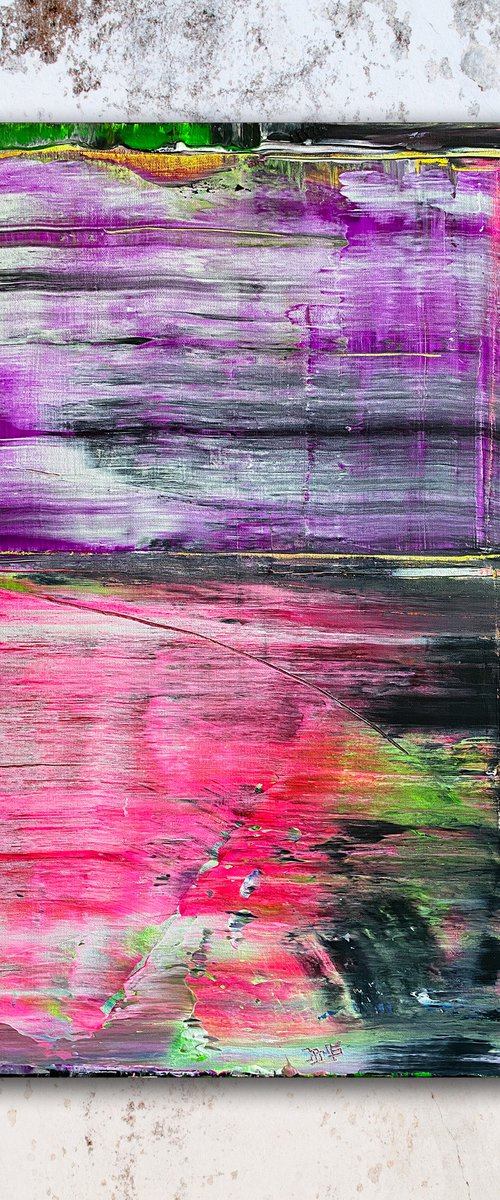 "Make Me Over" - Original PMS Abstract Acrylic Painting On Canvas - 24" x 30" by Preston M. Smith (PMS)