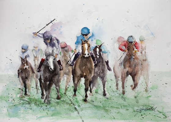 Racing Horses