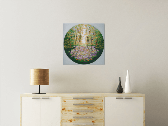 Woodland in Viridian