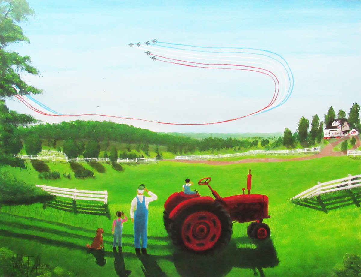 Impressionistic Portrait Acrylic Painting By William F. Adams, 28 X 22", Once A Soldier... Always A Soldier!, Original Artwork