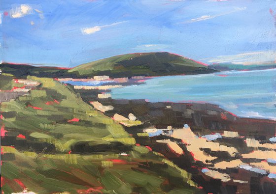 Towards Brea Hill, Daymer Bay