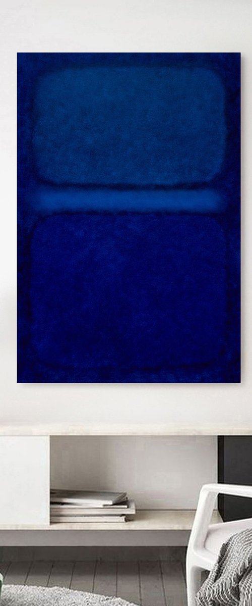 Blue Nocturne by Nataliia Sydorova