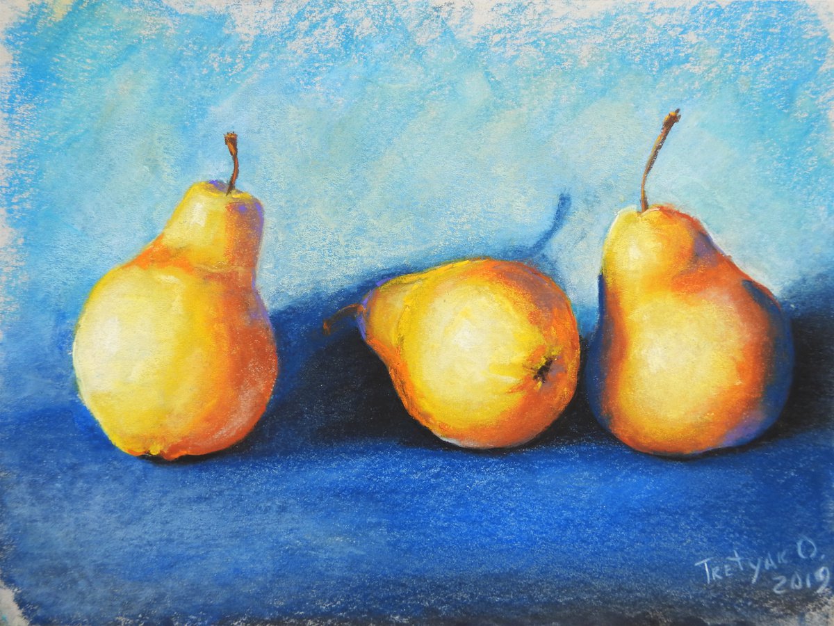 Pears by Olga Tretyak