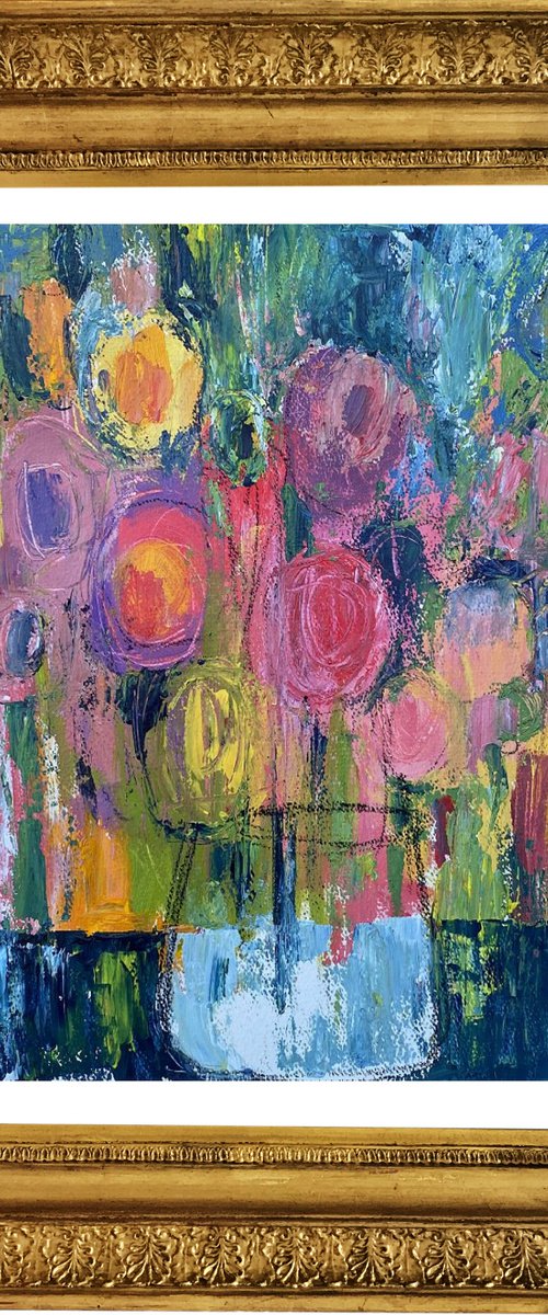 Flowers from the Garden IV by Jan Rippingham