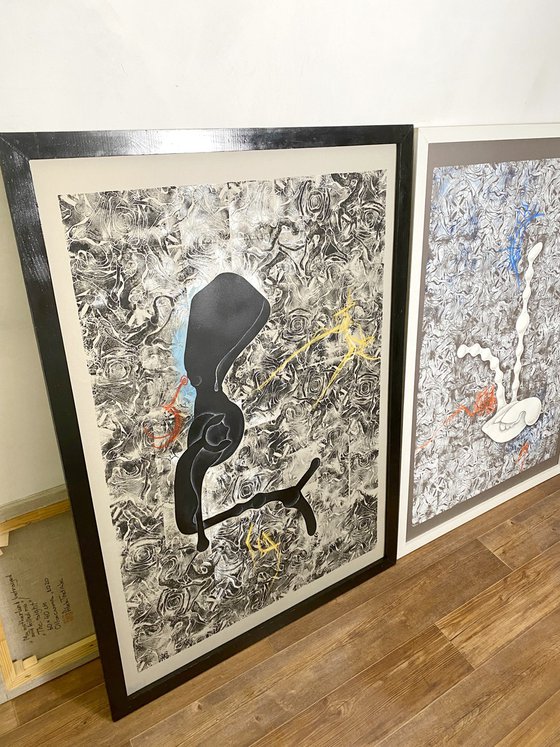 Transcendent Shapes Triptych