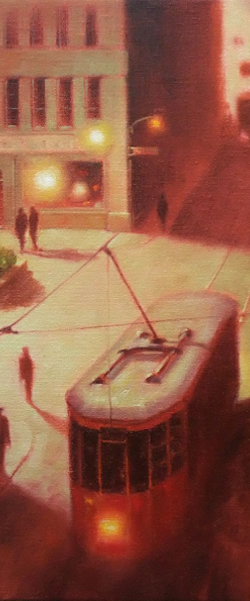 Tram Stop by Mark Harrison