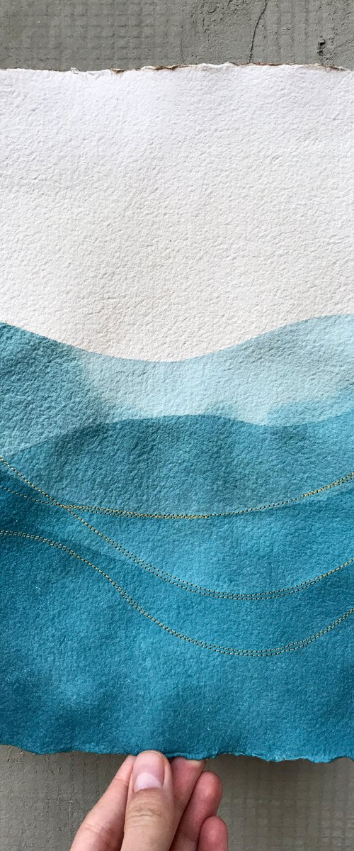 Dancing waves-2 by Olya Tereschuk