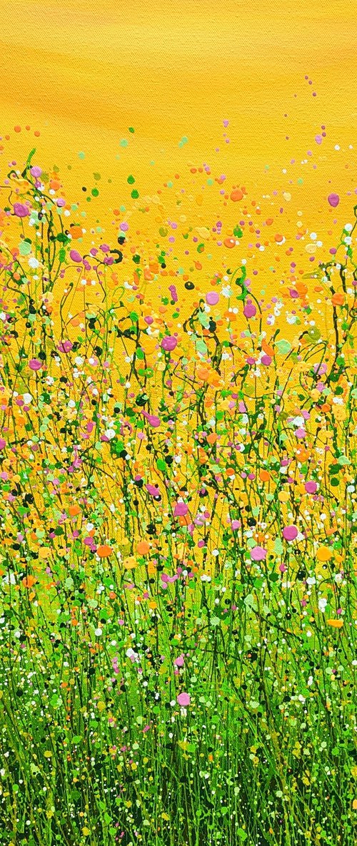 Tropical Crush Meadow #8 by Lucy Moore