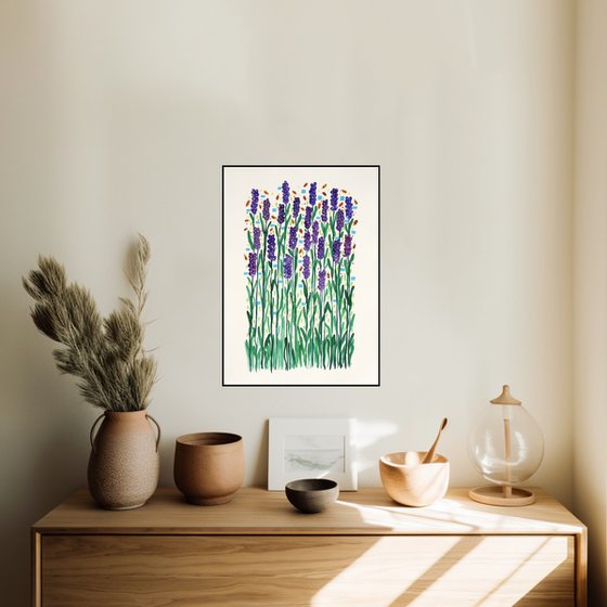 Lavender and Bees