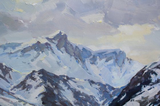 In silence of mountains