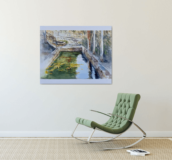 OLD WASHHOUSE OF GUADALAJARA, SPAIN