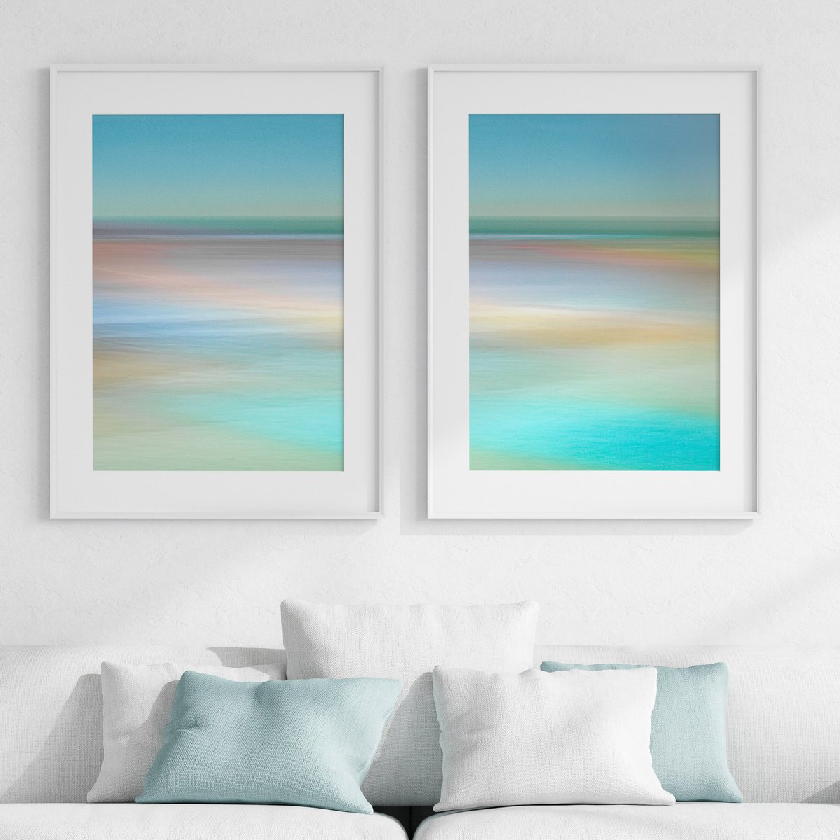 Abstract Landscape Photograph By Lynne Douglas, 40 X 30", A Distant Memory, Original Artwork
